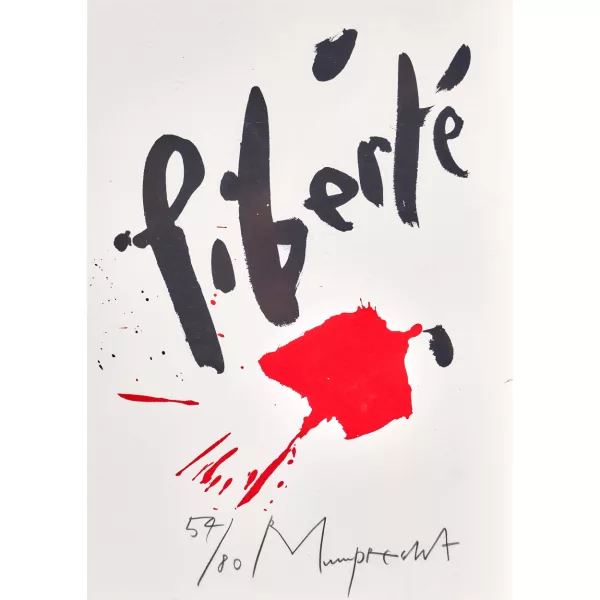 Rudolf Mumprecht — "liberté".