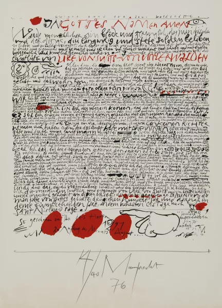 Rudolf Mumprecht — Bundesbrief, 1976