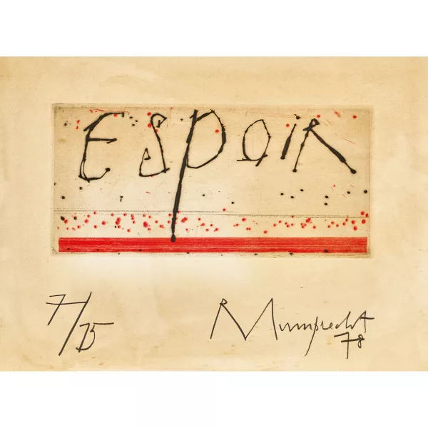 Rudolf Mumprecht — "Espoir".