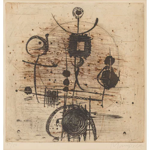 Rudolf Mumprecht — Danseuse sur scène.