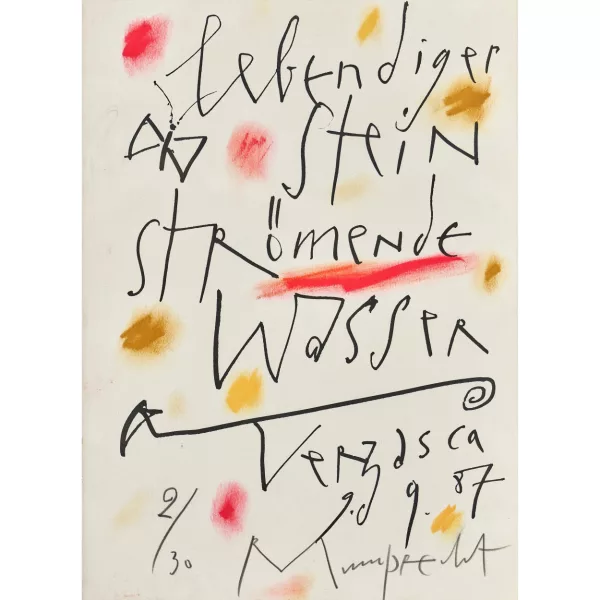 Rudolf Mumprecht — "Lebendiger Stein".
