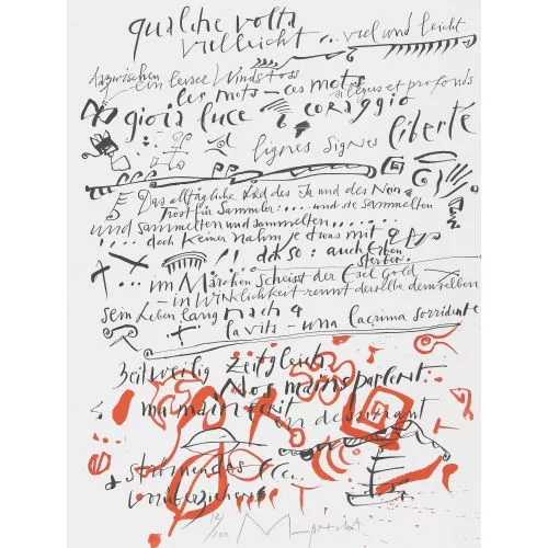 Rudolf Mumprecht — "vielleicht, viel und leicht".