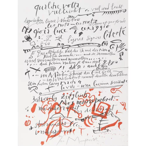 Rudolf Mumprecht — "Vielleicht viel und leicht".