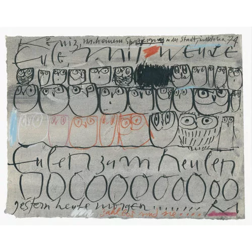 Rudolf Mumprecht — "Eulen zum Heulen".