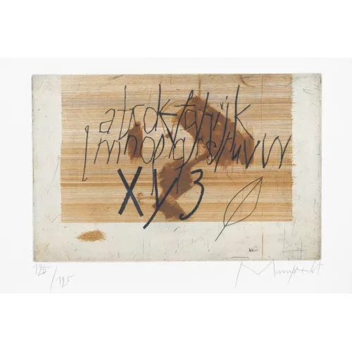 Rudolf Mumprecht — "abc-xyz".