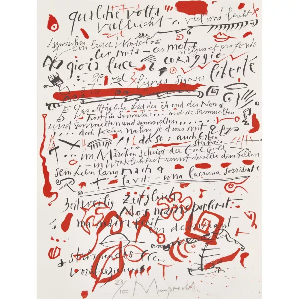 Rudolf Mumprecht — "vielleicht - viel und leicht".