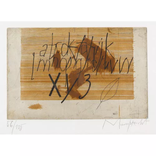 Rudolf Mumprecht — "abc-xyz".