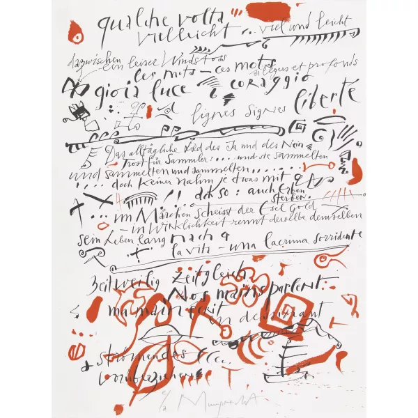 Rudolf Mumprecht — "vielleicht - viel und leicht...".