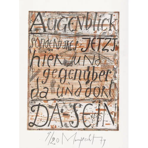 Rudolf Mumprecht — "Augenblick...".