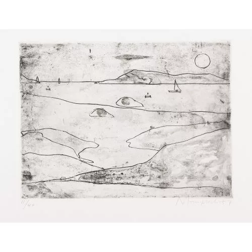 Rudolf Mumprecht — Paysage de mer.