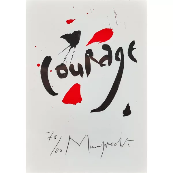 Rudolf Mumprecht — "Courage".