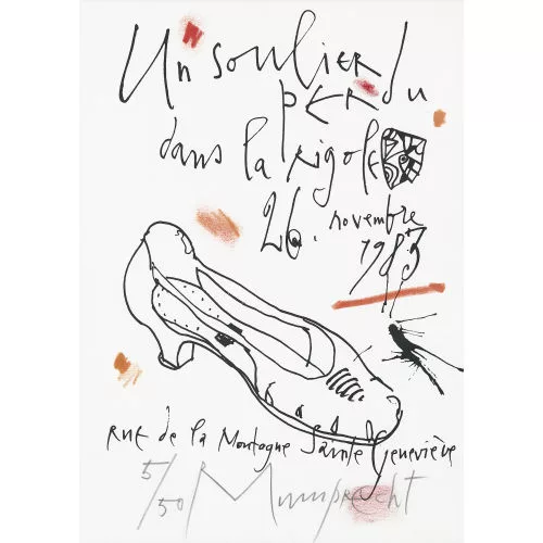 Rudolf Mumprecht — "Un soulier perdu...".
