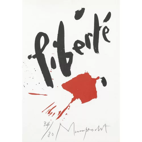 Rudolf Mumprecht — "liberté".