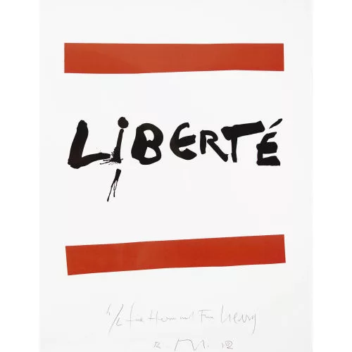 Rudolf Mumprecht — "liberté".