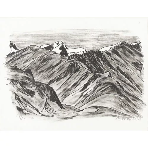 Rudolf Mumprecht — Gebirgslandschaft.