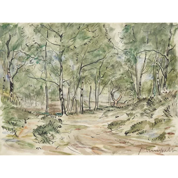 Rudolf Mumprecht — Waldweg.