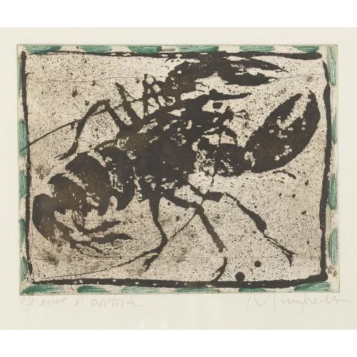 Rudolf Mumprecht — "Homard".