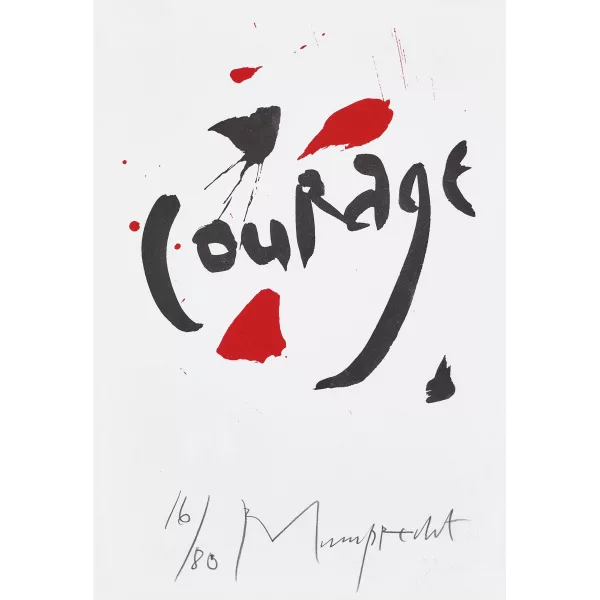 Rudolf Mumprecht — "Courage".