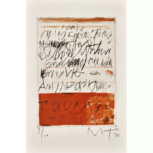 Rudolf Mumprecht — "Courage".