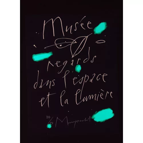 Rudolf Mumprecht — "Musée regards dans l′espace et la lumière".