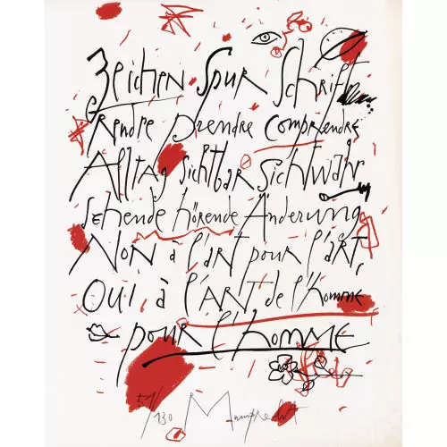 "Zeichen Spur Schrift Rendre Prendre Comprendre..."