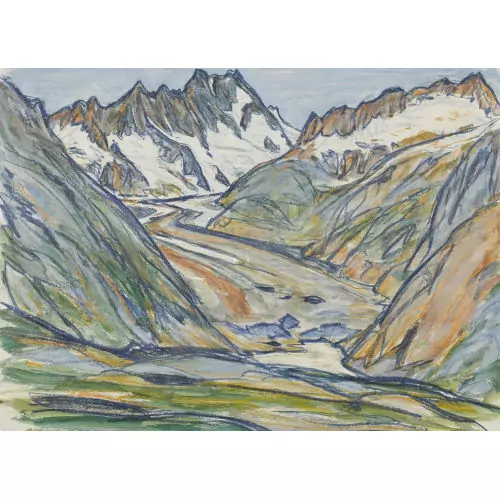 Der Aletschgletscher