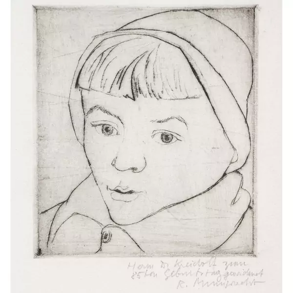 "Garçon au bonnet"
