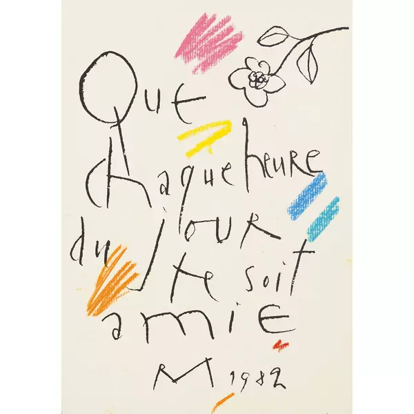 "Que chaque heure..."