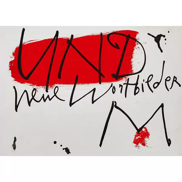 "UND neue Wortbilder"