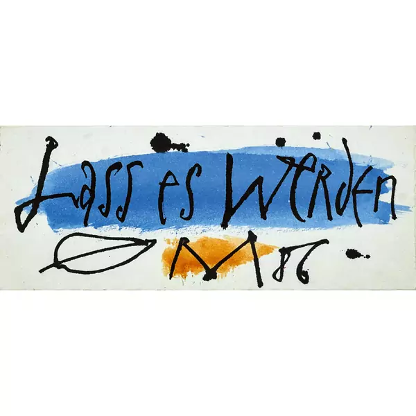 "Lass es werden"
