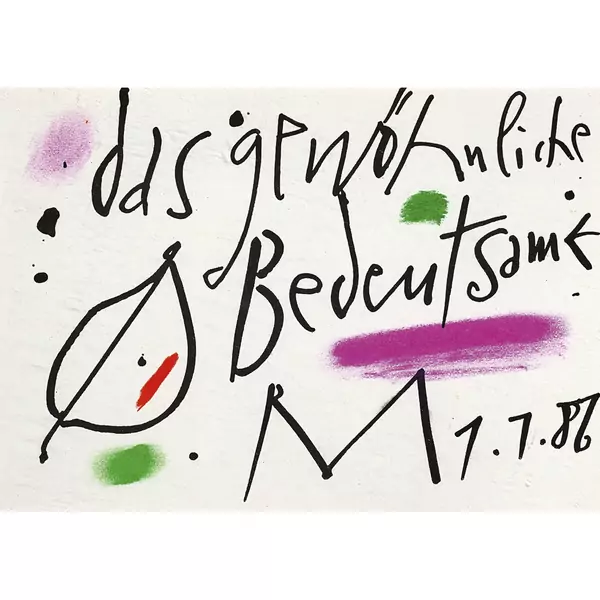 "Das gewöhnliche Bedeutsame"