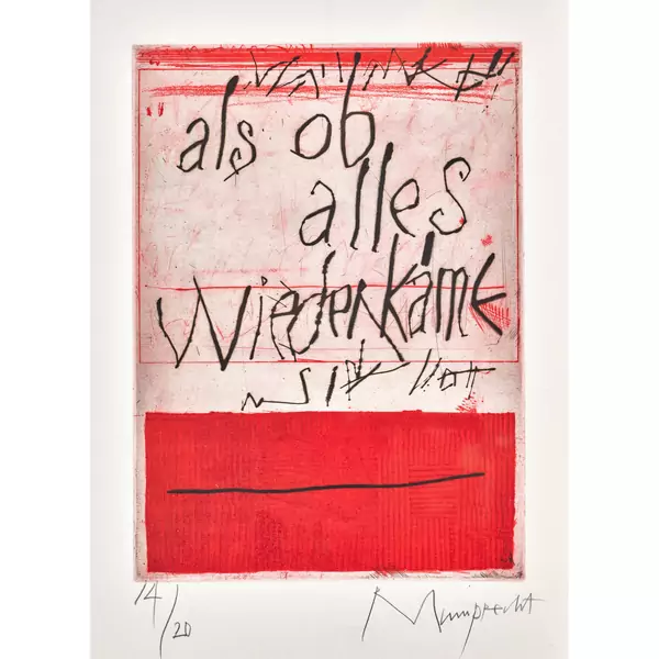 "als ob alles wiederkäme"