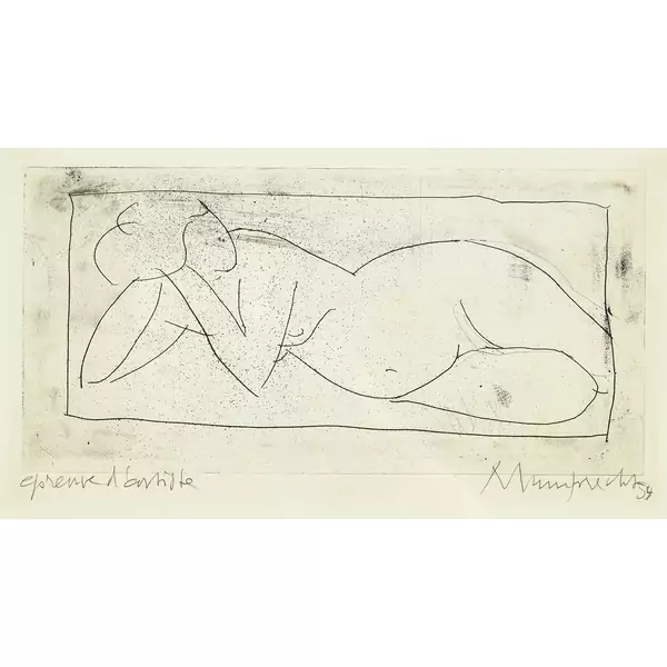 "Nu couché"