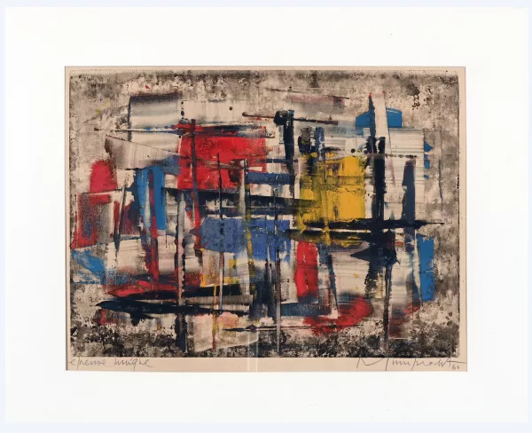 Rudolf Mumprecht — Ohne Titel, 1960