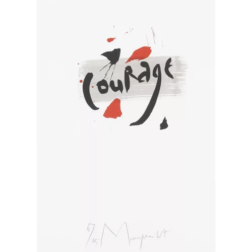 Rudolf Mumprecht — "Courage".
