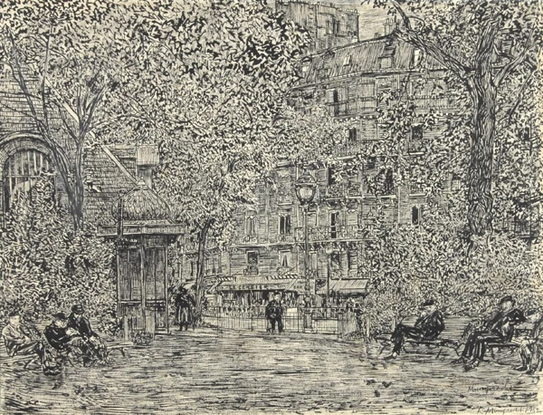 Rudolf Mumprecht — Paris, 1950