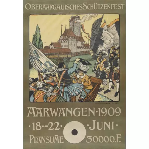 "Oberaargauisches Schützenfest Aarwangen 1909"