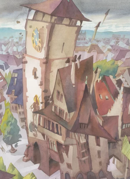 Rudolf Stüssi — Schwabentor, Freiburg i.B.