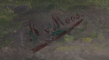 Clairière au bord du lac