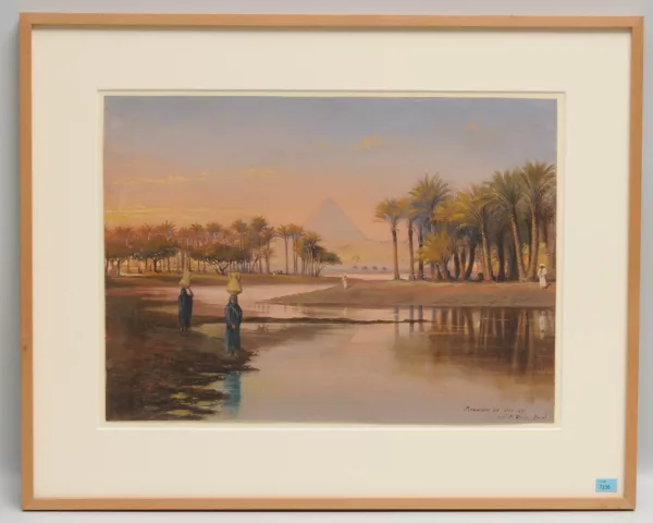 Rudolf Weiss — Piramiden bei Gize