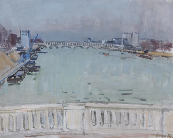 Rudolf Zender — Sur le pont Dolbiac, 1974