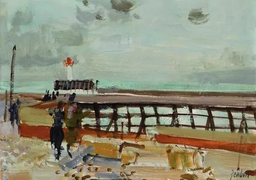 RUDOLF ZENDER — Am Strand. — Koller Auktionen
