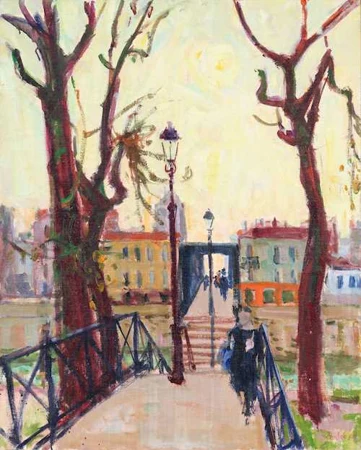RUDOLF ZENDER — Pont des arts. 1954. — Koller Auktionen