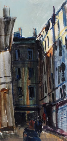 Rudolf Zender — Les Halles, Paris, ca. 1950