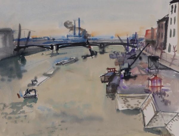 Rudolf Zender — Flusshafen