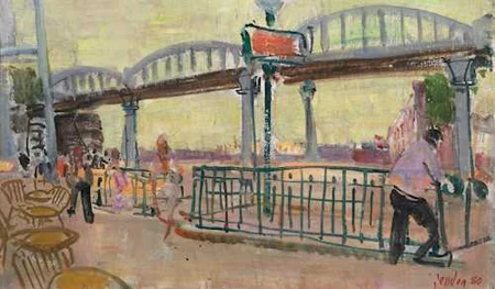 RUDOLF ZENDER — Métro à Paris. 1980. — Koller Auktionen