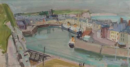 RUDOLF ZENDER — Hafenstadt. — Koller Auktionen