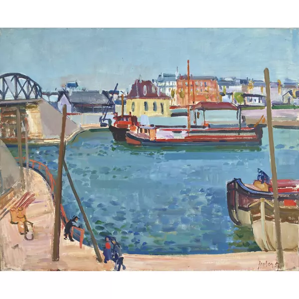 "Schiffe auf der Seine"