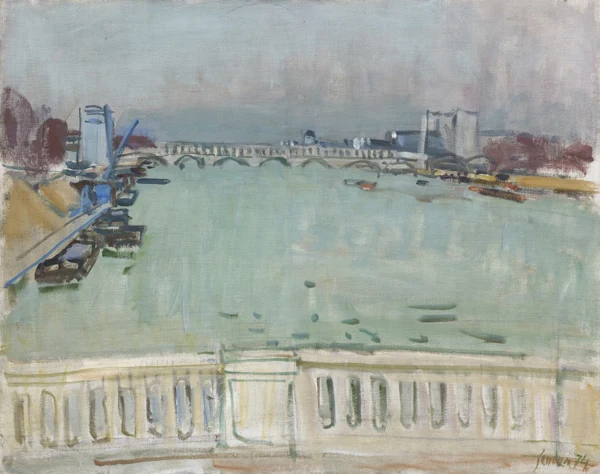 Rudolf Zender — Sur le pont Dolbiac, 1974