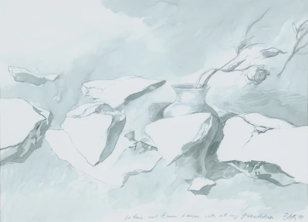 Samuel Bak — Ohne Titel, 1991